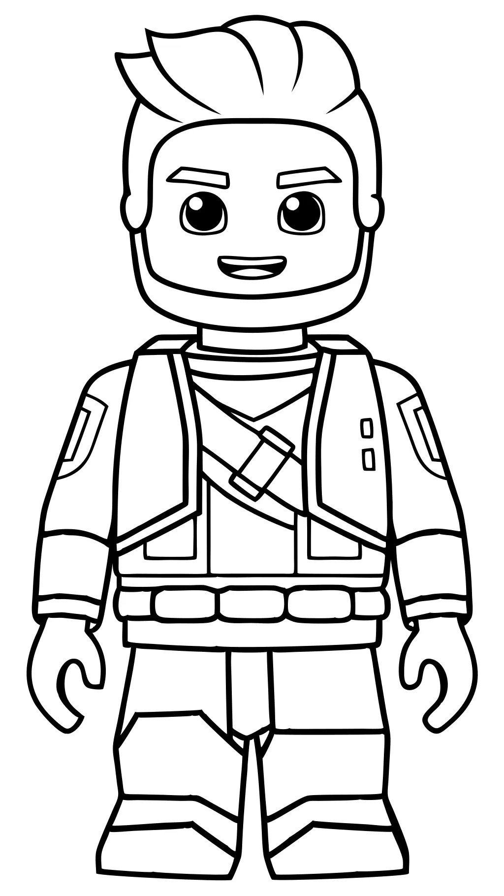 coloriages LEGO Fortnite